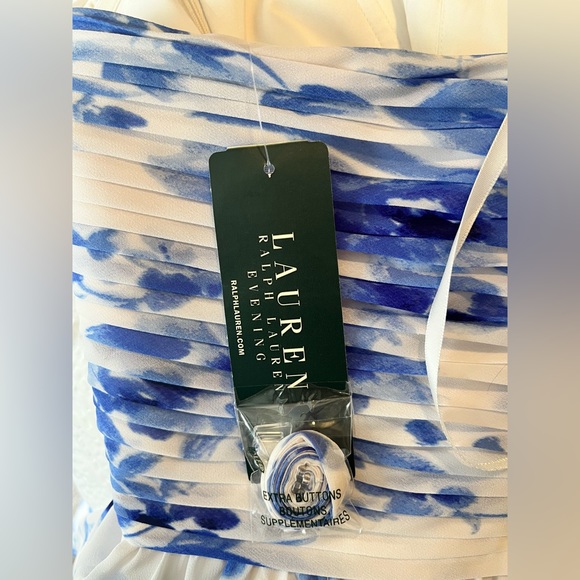 Ralph Lauren Formal Floral Floor Length Gown - Picture 5 of 6